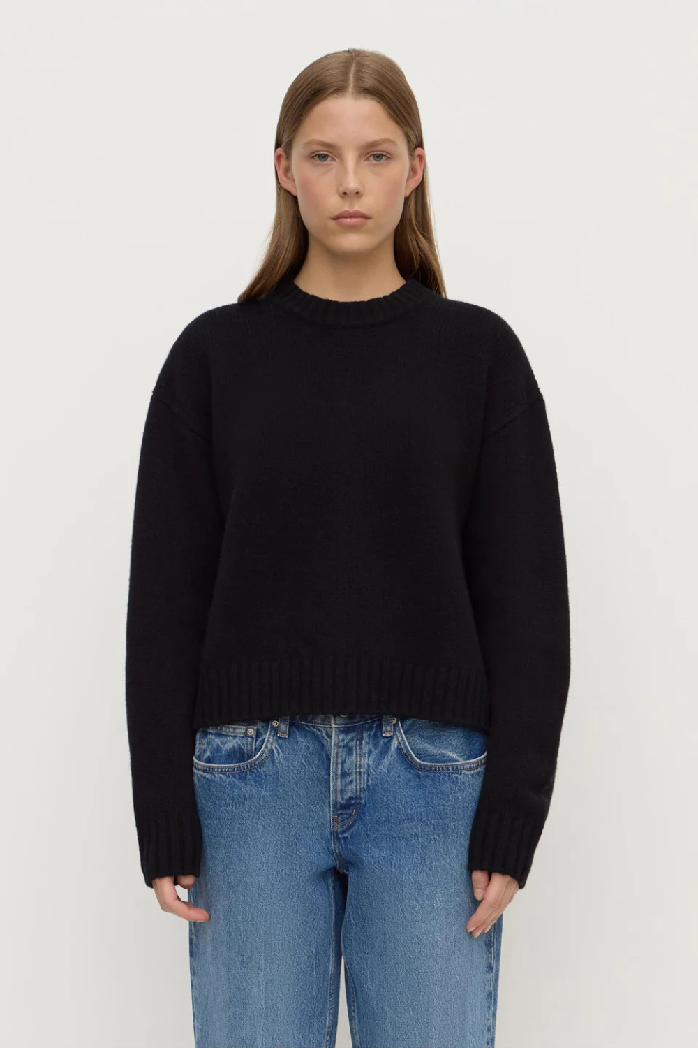 Beau Merino Wool Knit | Black