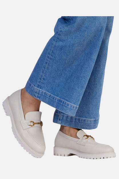 Luna Loafer | Stone Calf