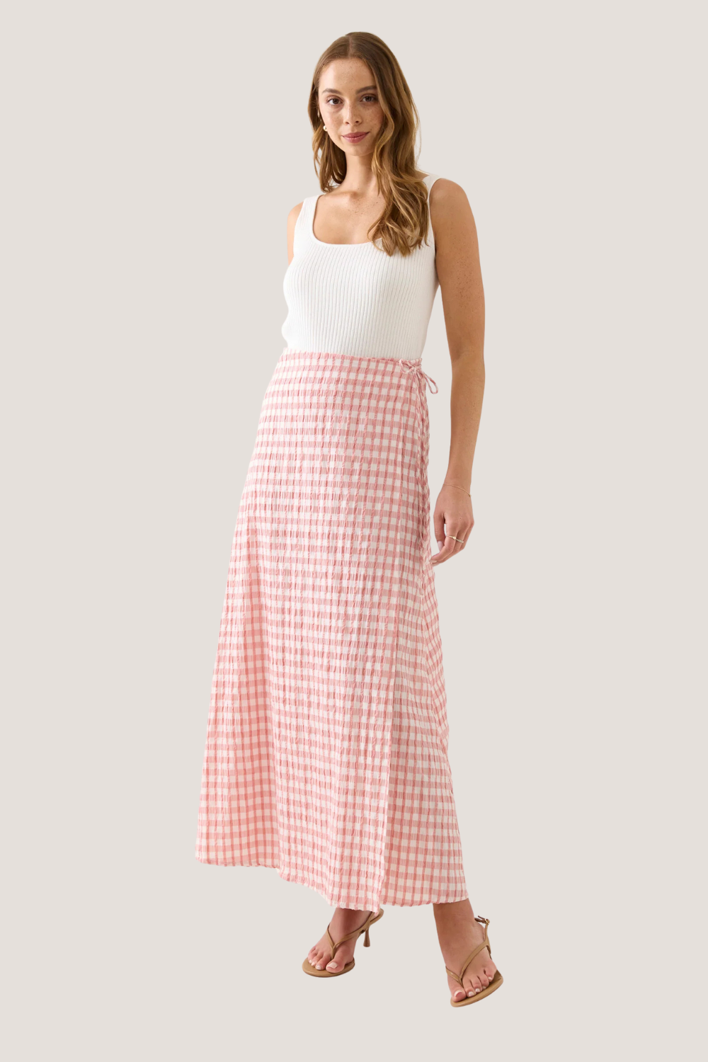 Esther Wrap Skirt | Pink