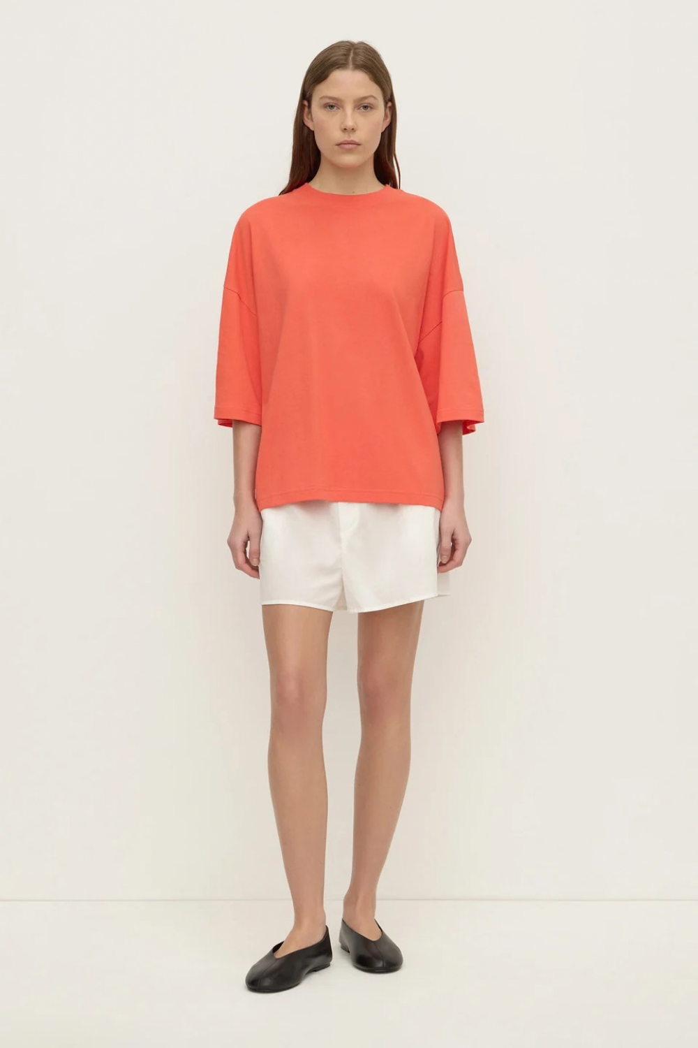 Max Cotton Oversized Tee | Dahlia