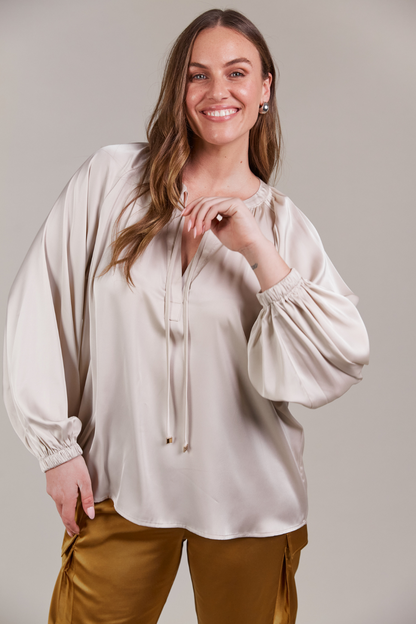 Ivy Blouse | Clay