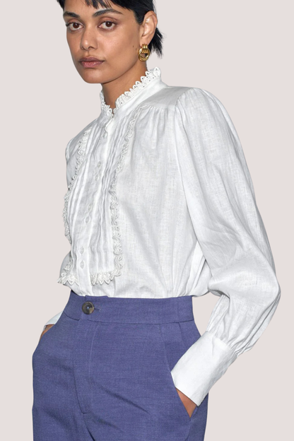 Haze Top | Porcelain