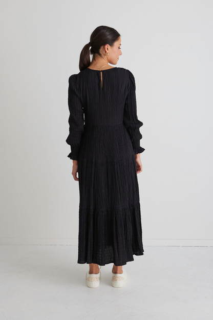 Effortless Midi Dress | Black