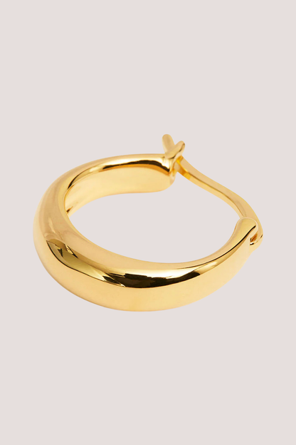 18k Gold Vermeil Infinite Horizon Small Hoops