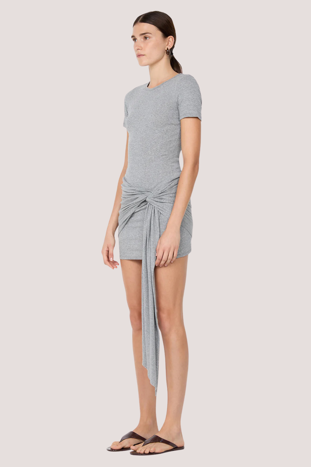 Kleo Mini Dress | Grey Marle