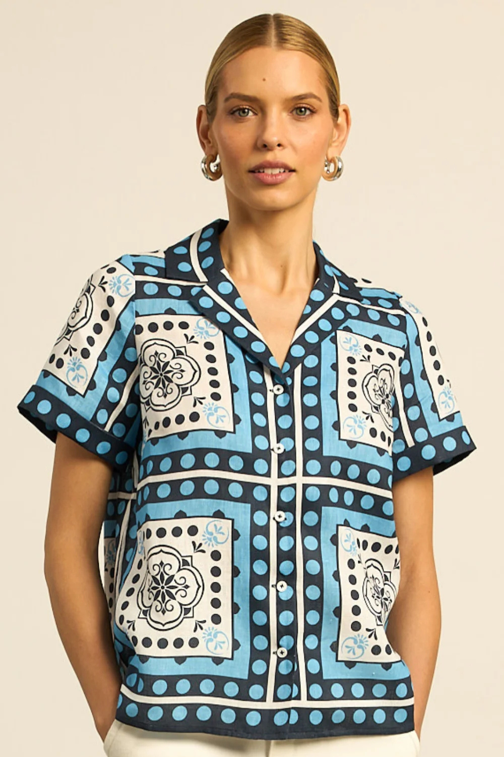 Lumen Top | Bay Scarf