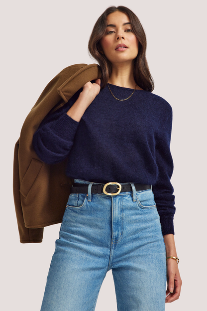 Muse Sweater | Deep Ocean