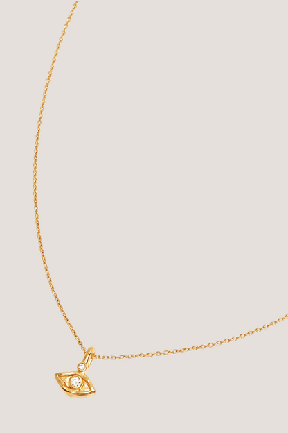 18k Gold Vermeil I am Protected Necklace