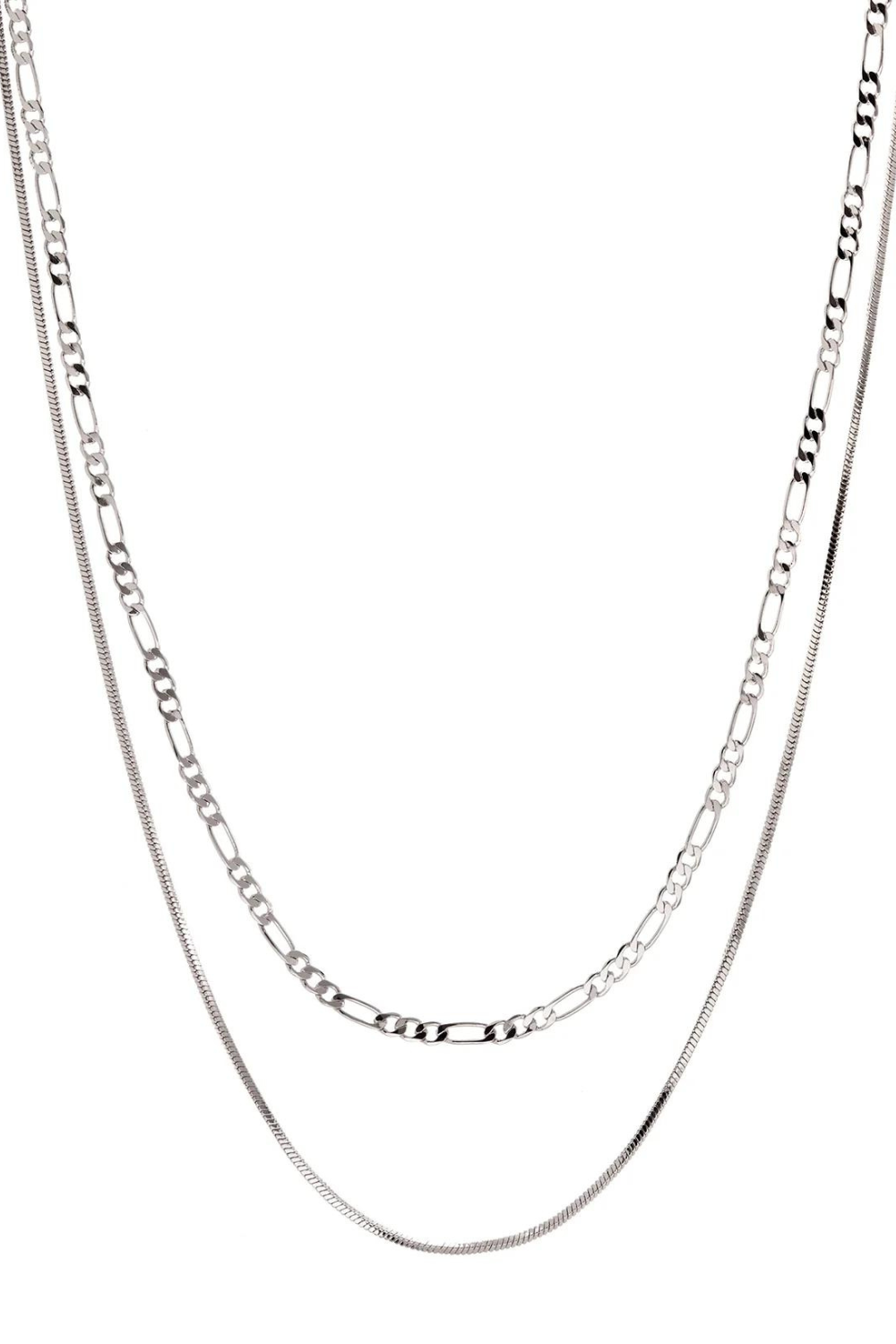 Cecilia Chain Necklace | Silver