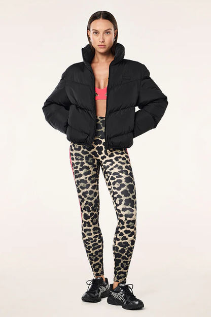 Highgate Full Length Legging | Leopard/Diva Pink