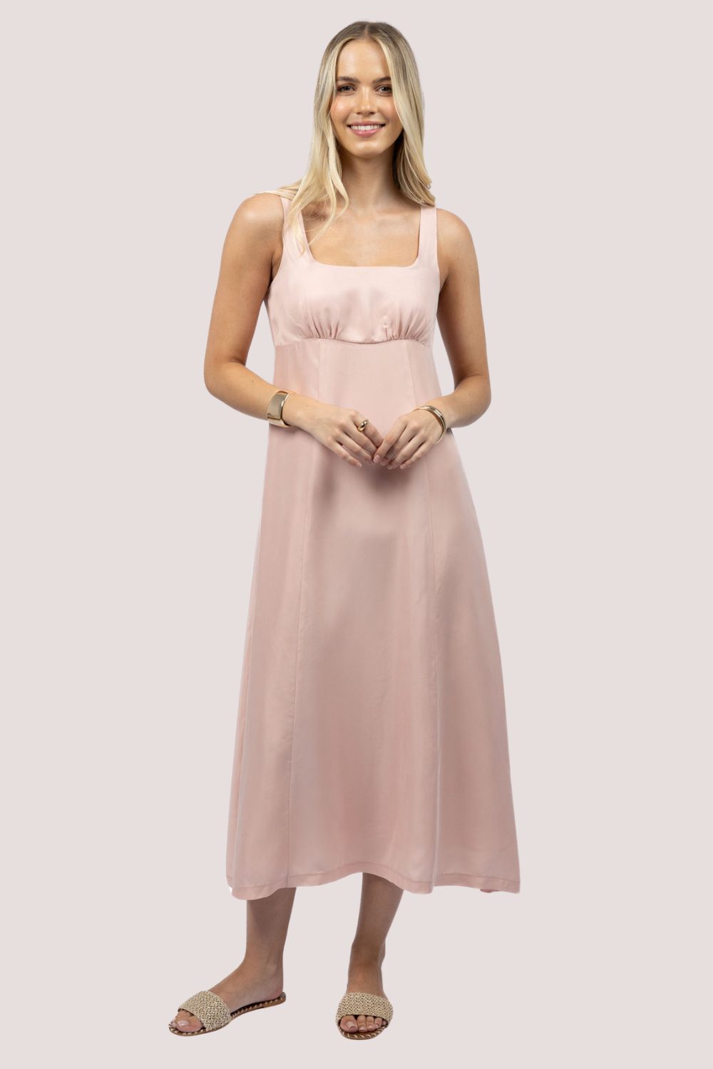 Tallullah Dress | Soft Pink