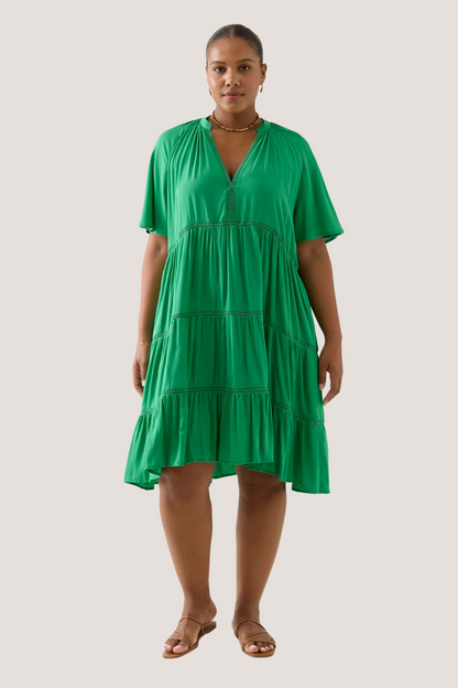 Oline Dress | Green