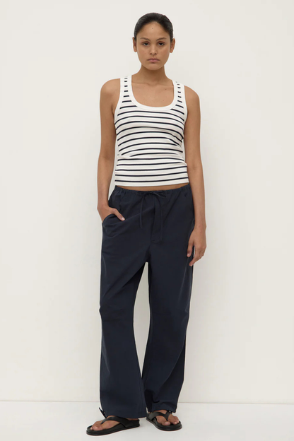 Rooney Poplin Pant | True Navy