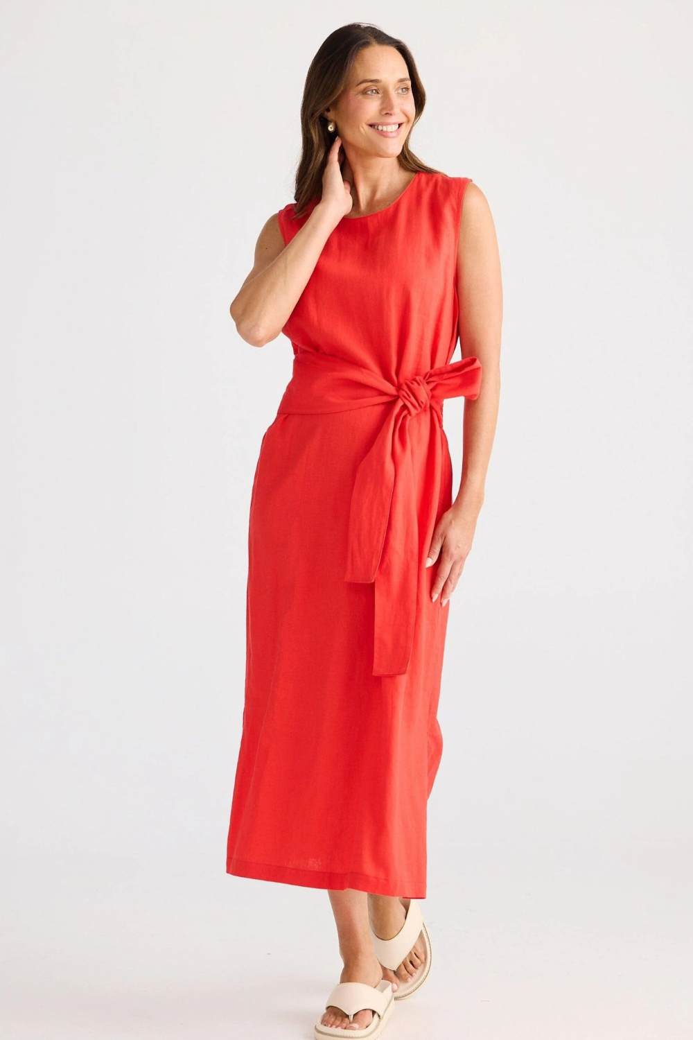 Turning Point Dress | Poppy Red