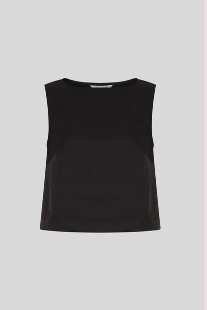 MSCH Javeria Camilla SL Top | Black