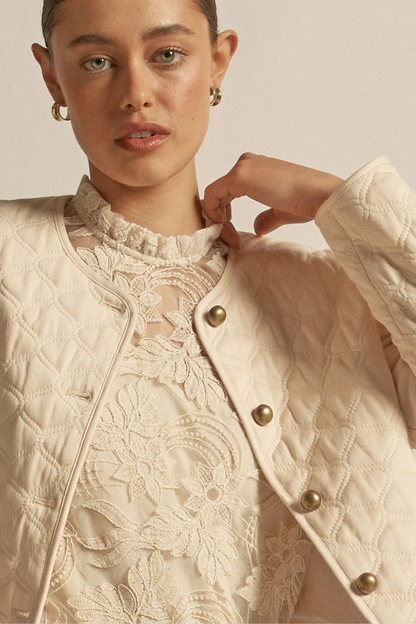 Scribe Jacket | Ecru