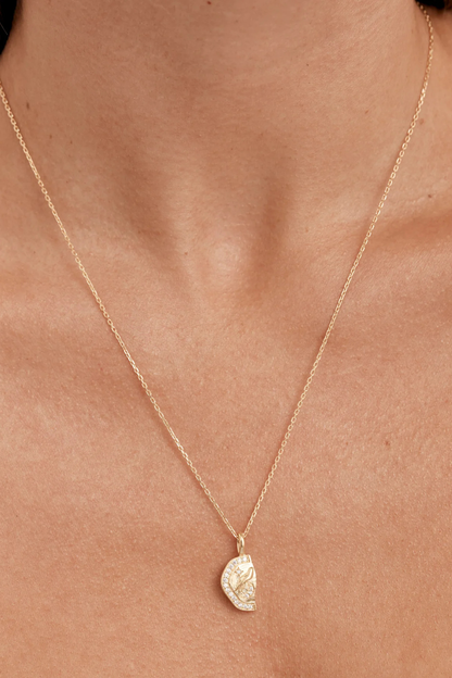 18k Gold Vermeil Together We Are Magic Necklace - My Moon