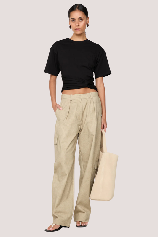 Cyprus Twist Tee | Black