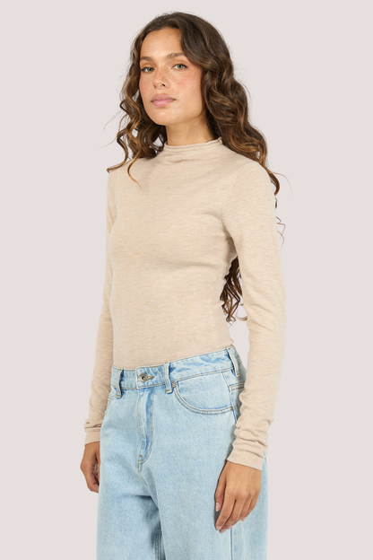 Priya Layering Long Sleeve | Oat