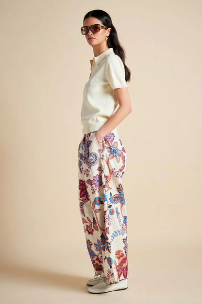 Avante Pants Cream Multi