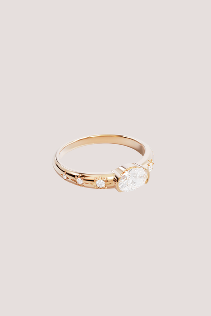18k Gold Vermeil Celestial Skies Ring