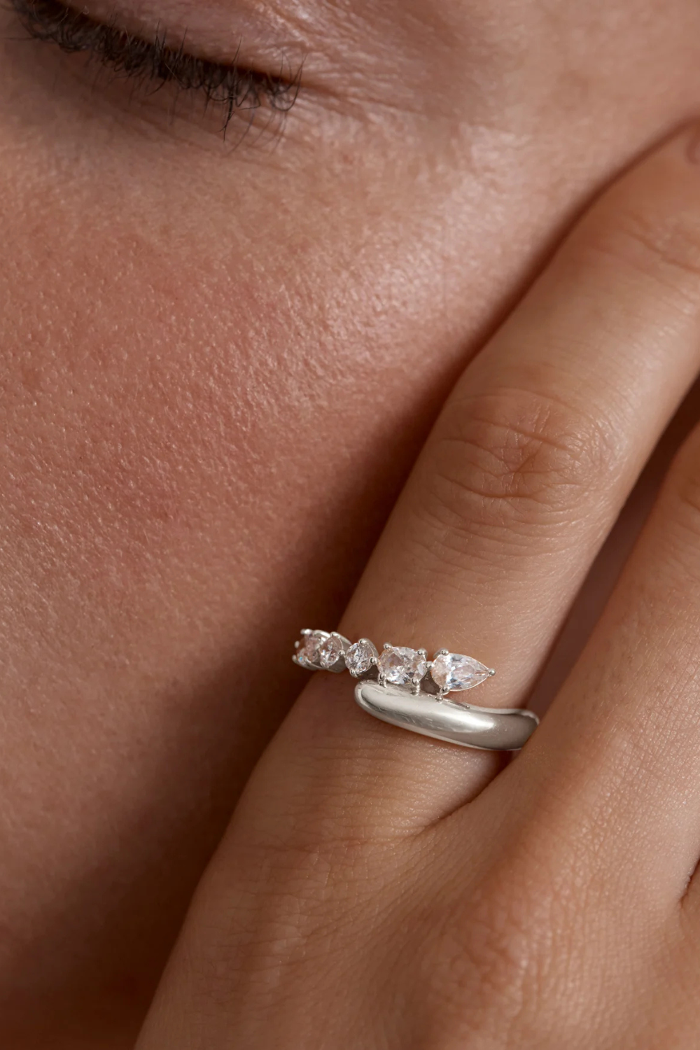 Sterling Silver Guided by the Stars Ring