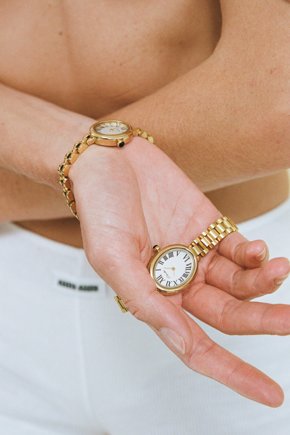 Baby Link Watch | Gold