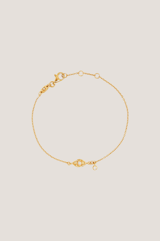 18k Gold Vermeil I am Protected Bracelet