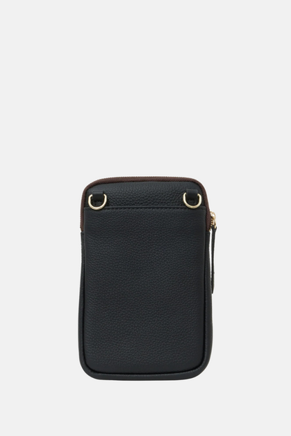 Nikko Pocket Phone Sling | Black Bubble