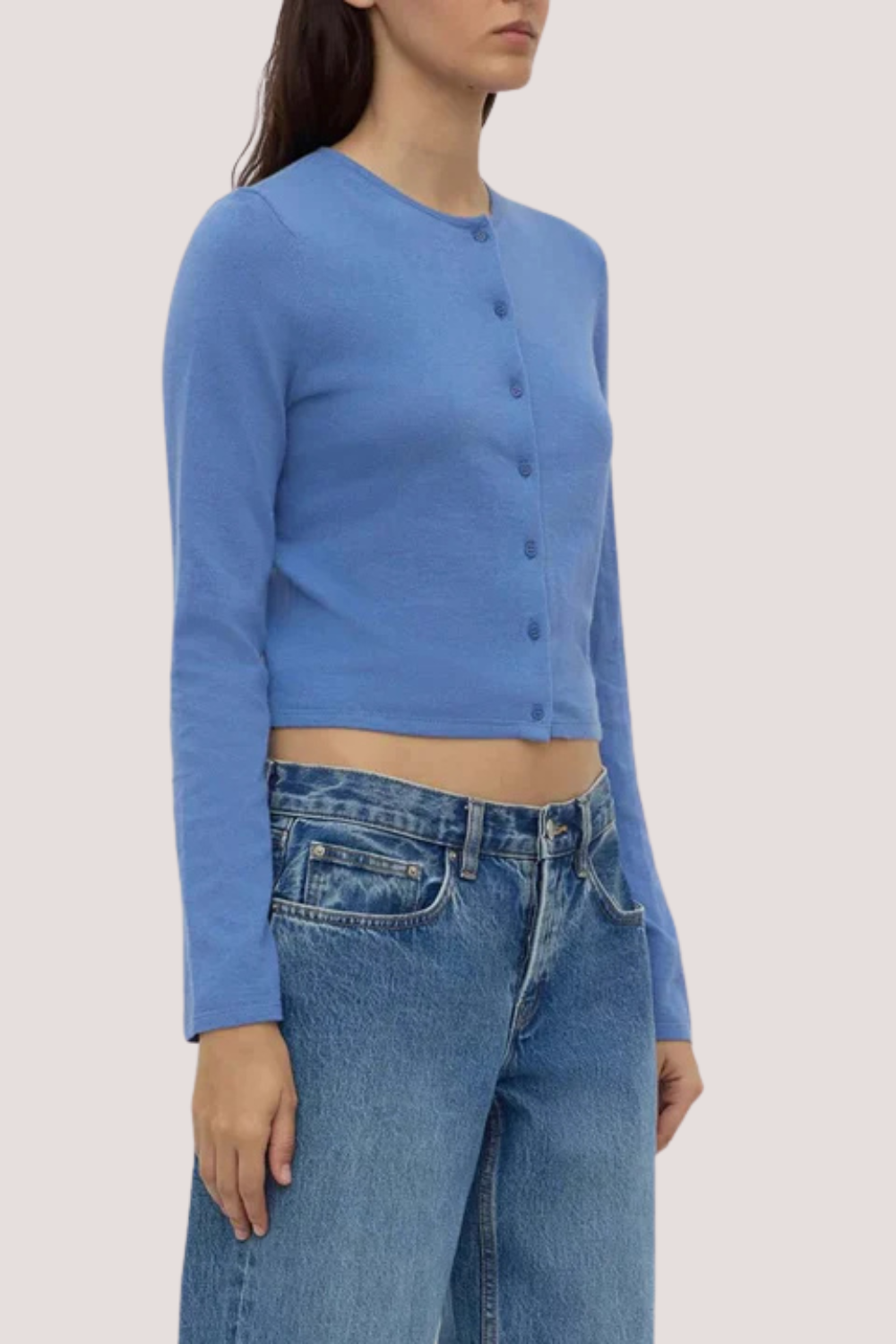 Tilly Cotton Cashmere Cardigan | Drift