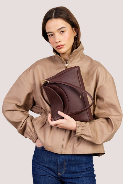 Beckett Crossbody | Espresso Luxe