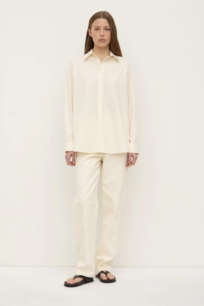 Marigold Poplin Long Sleeve Shirt | Butter