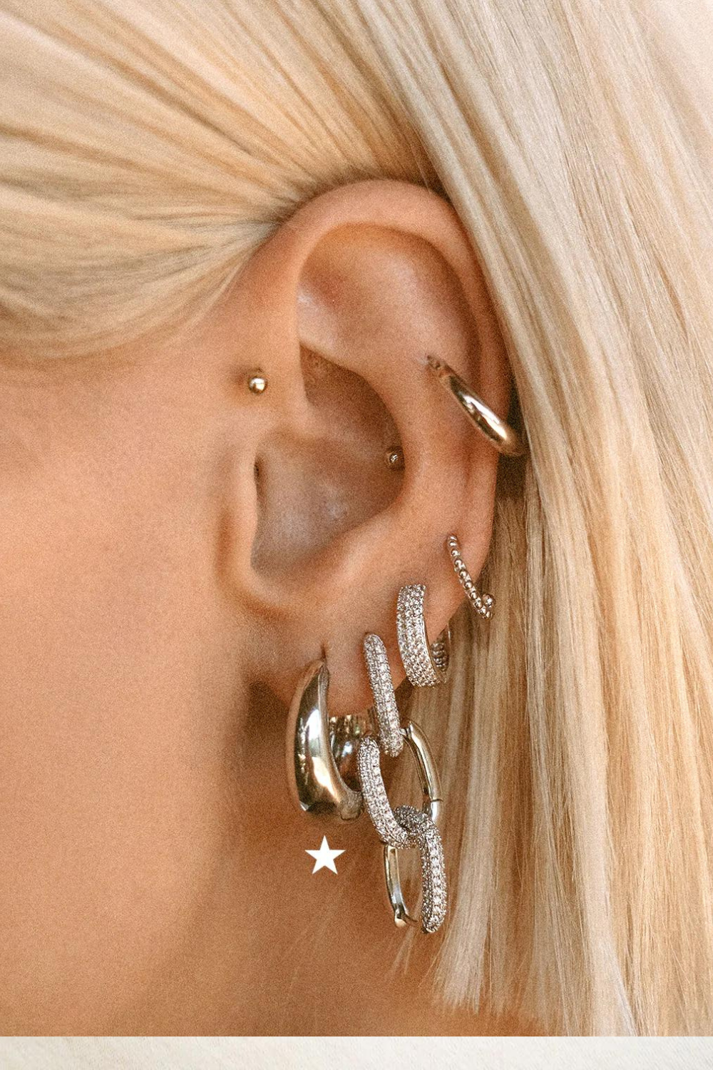 Marabella Hoops | Silver