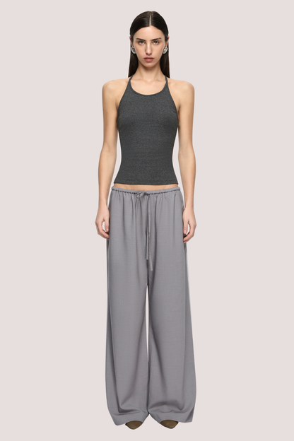 Zylan Drawstring Pant | Granite/Pale Grey