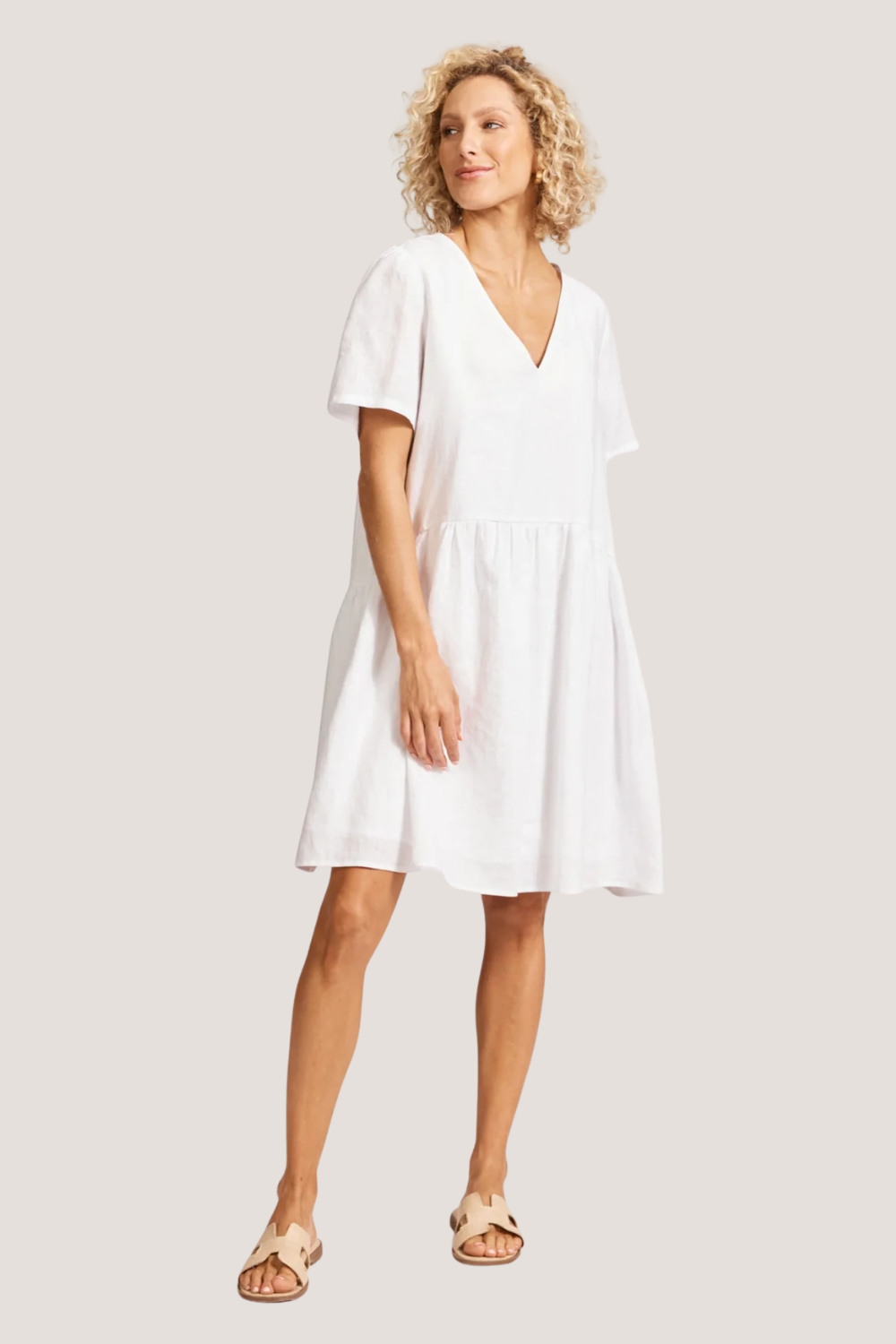 Miramar Midi Dress | White