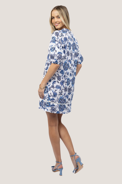 Rosa Shift Dress | Jardn Print