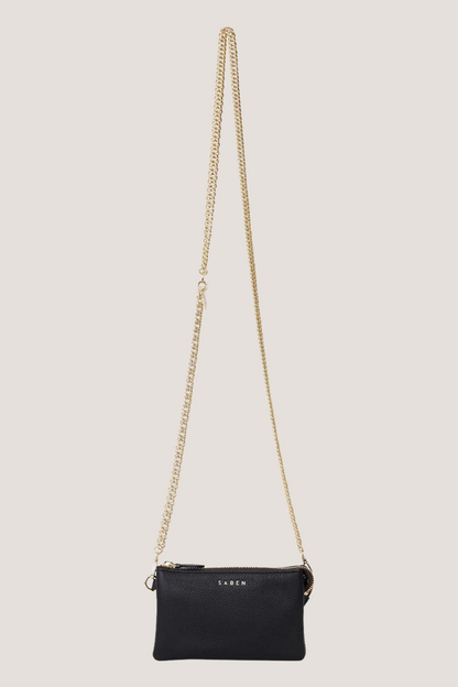Feature Strap Chain | Gold Curb