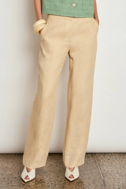 Offset Pant | Eggshell
