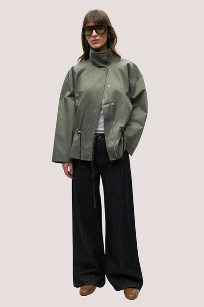 Ensylvie Jacket | Vintage Khaki