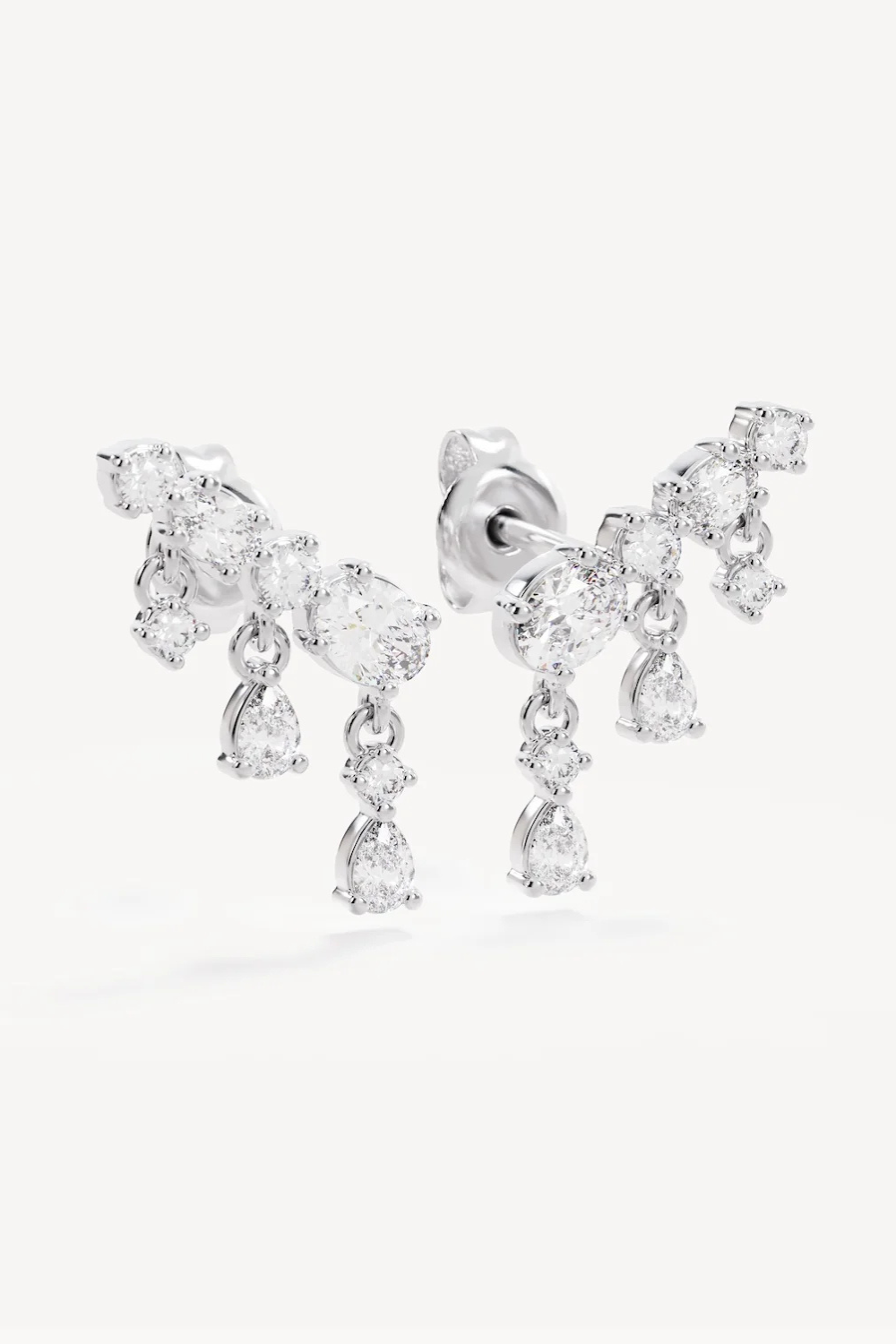 Sterling Silver Cosmic Whisper Ear Crawler