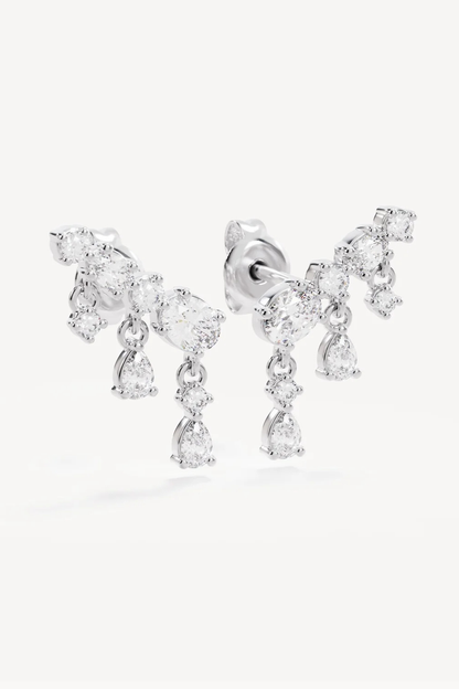 Sterling Silver Cosmic Whisper Ear Crawler