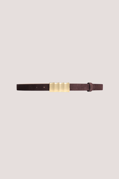 Snail Belt | Brun/Gold