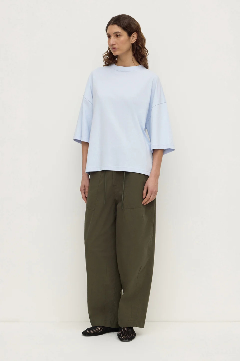Max Oversized Tee | Powder Blue