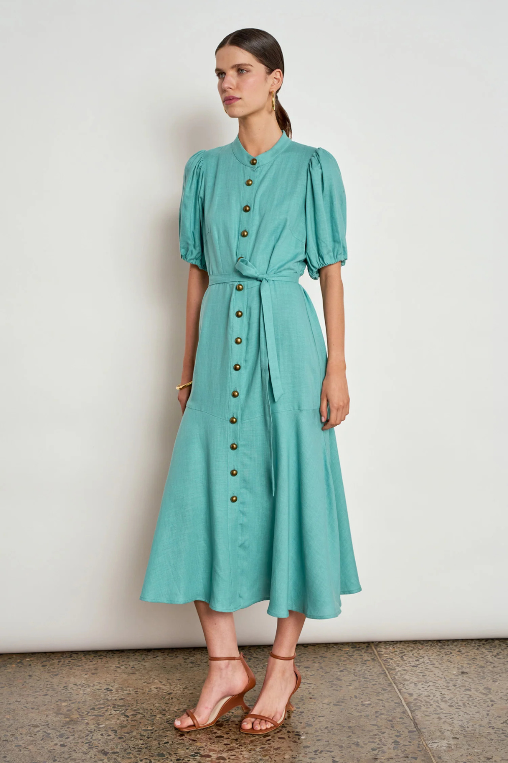 Cascade Dress | Pistachio