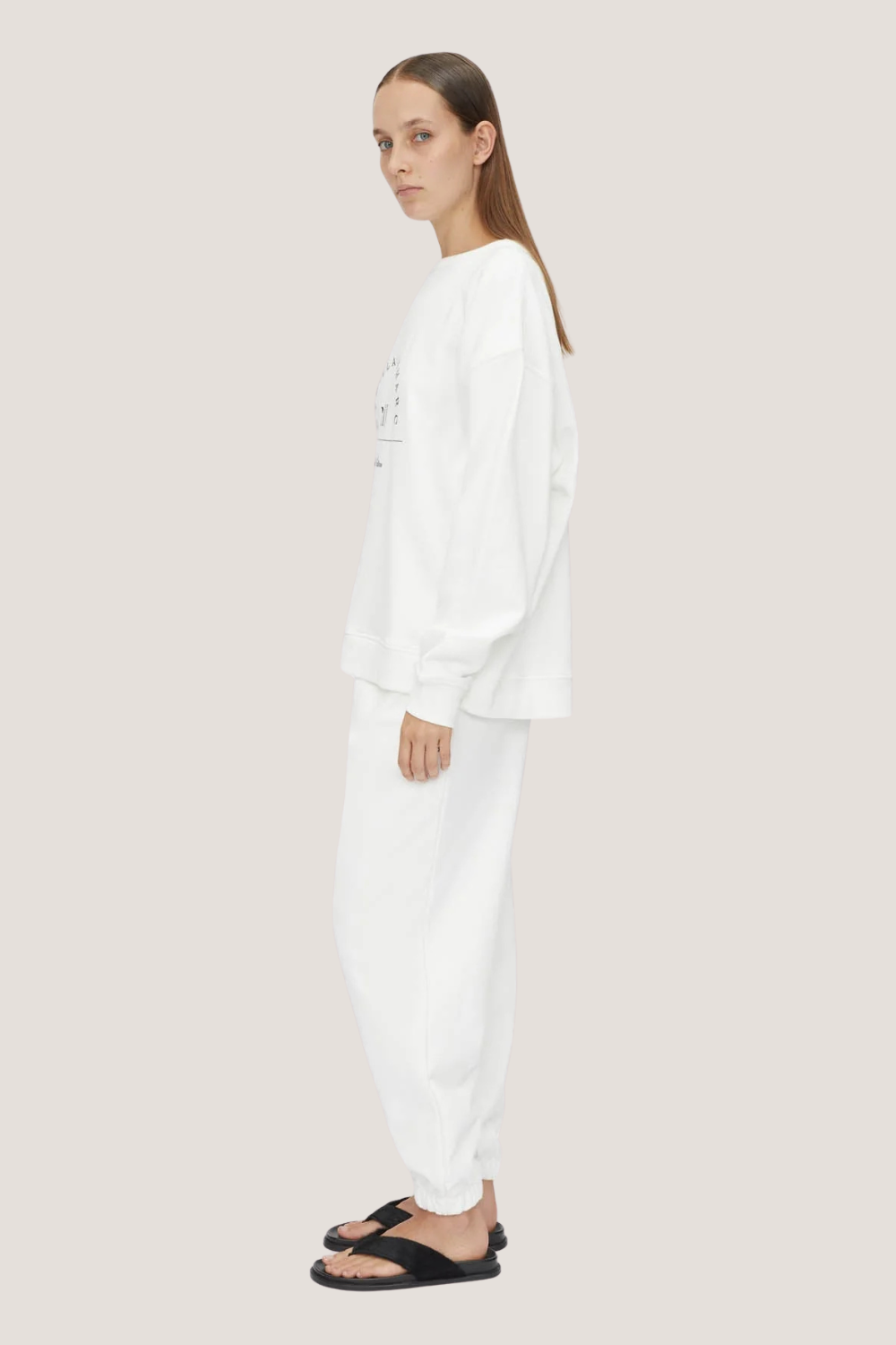 Arcturus Graphic Crew | Milk White
