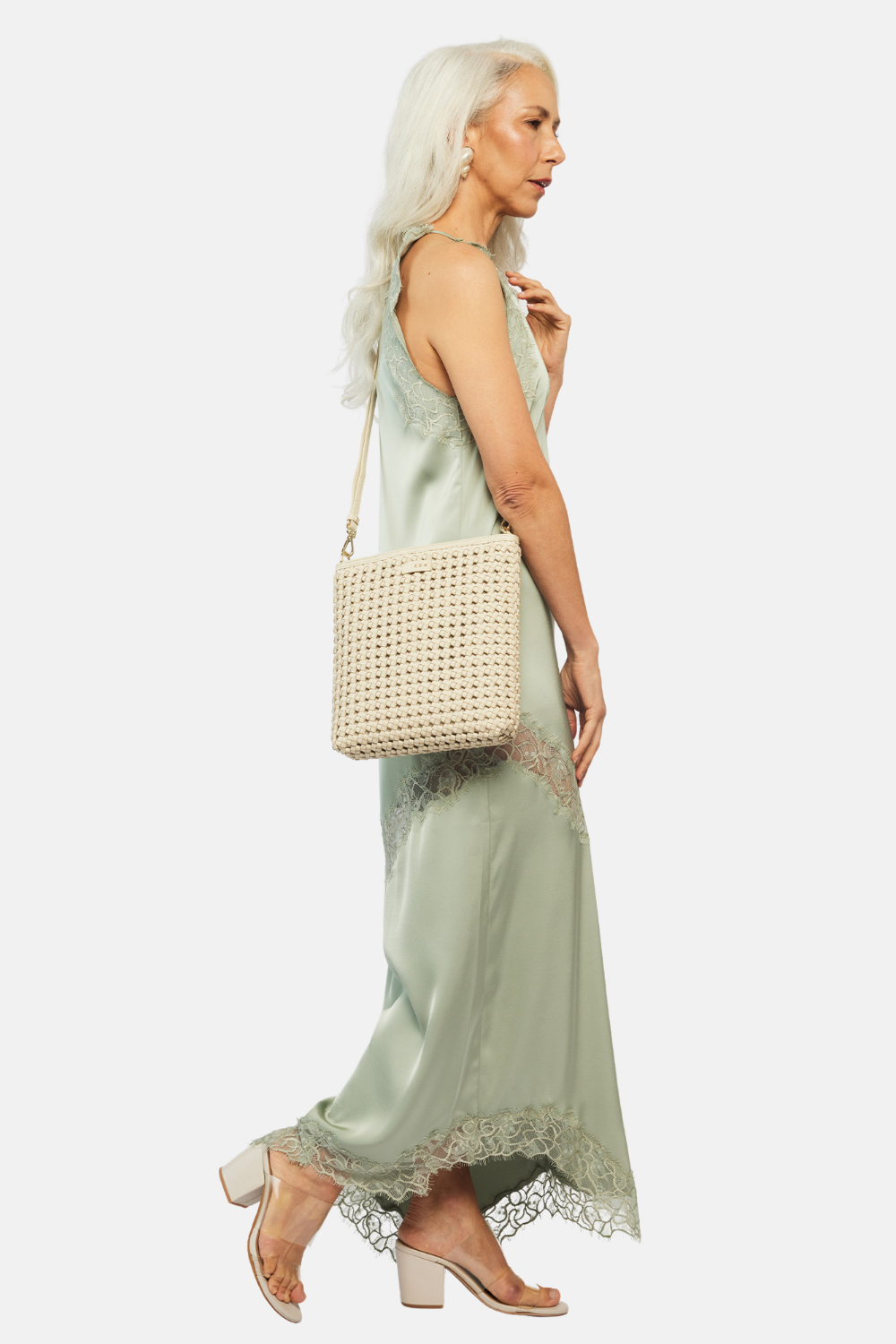 Claudette Crossbody | Sand Braid