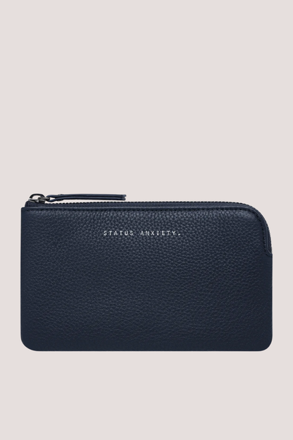 Smoke and Mirrors Wallet | Midnight Blue