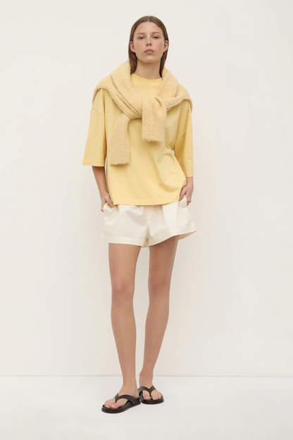 Max Cotton Oversized Tee | Sunshine