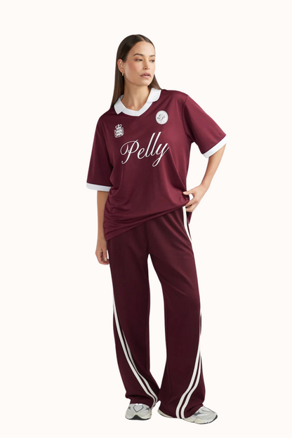 Script Sport Polo | Cherry Cola