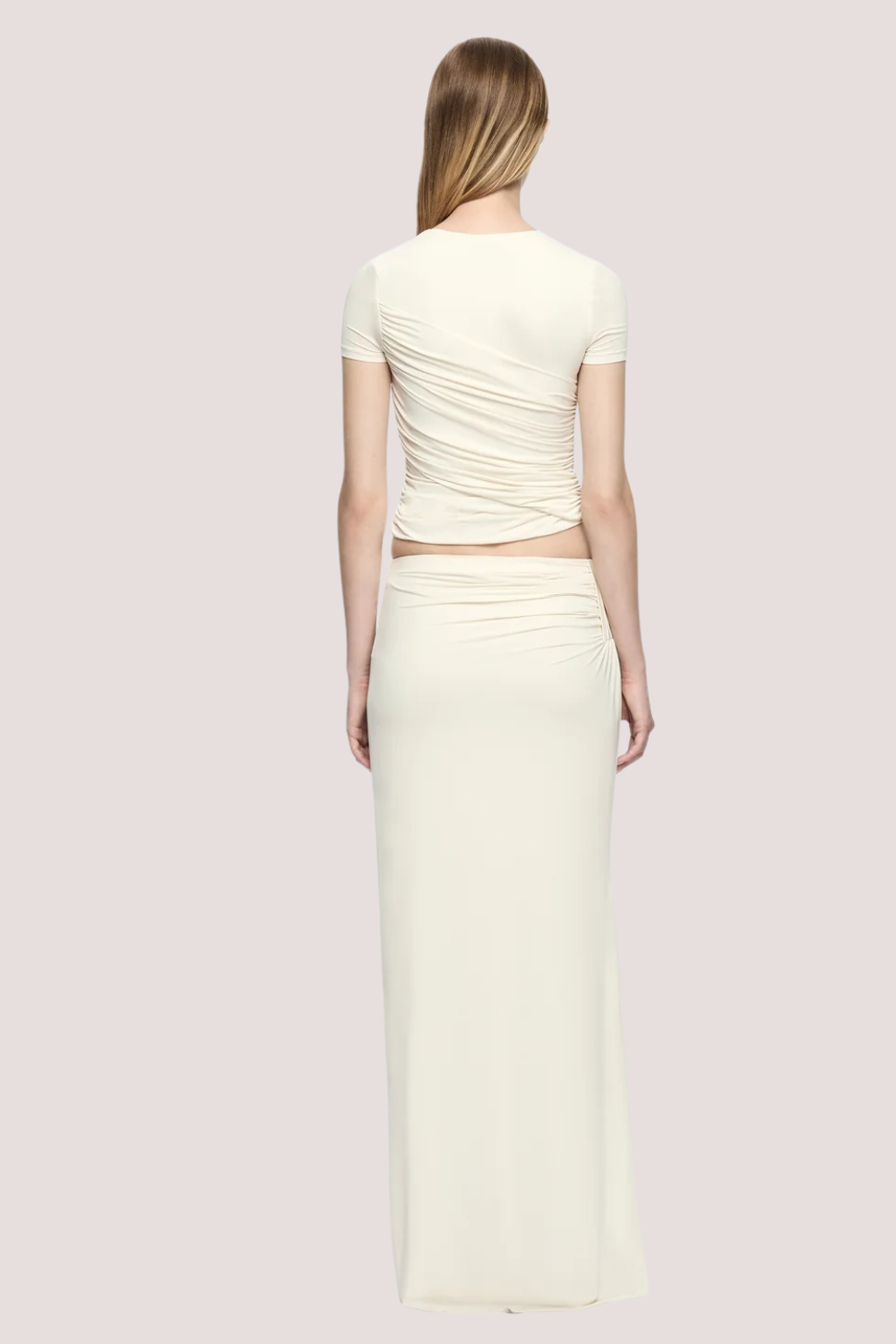 Niko Maxi Skirt | Vanilla